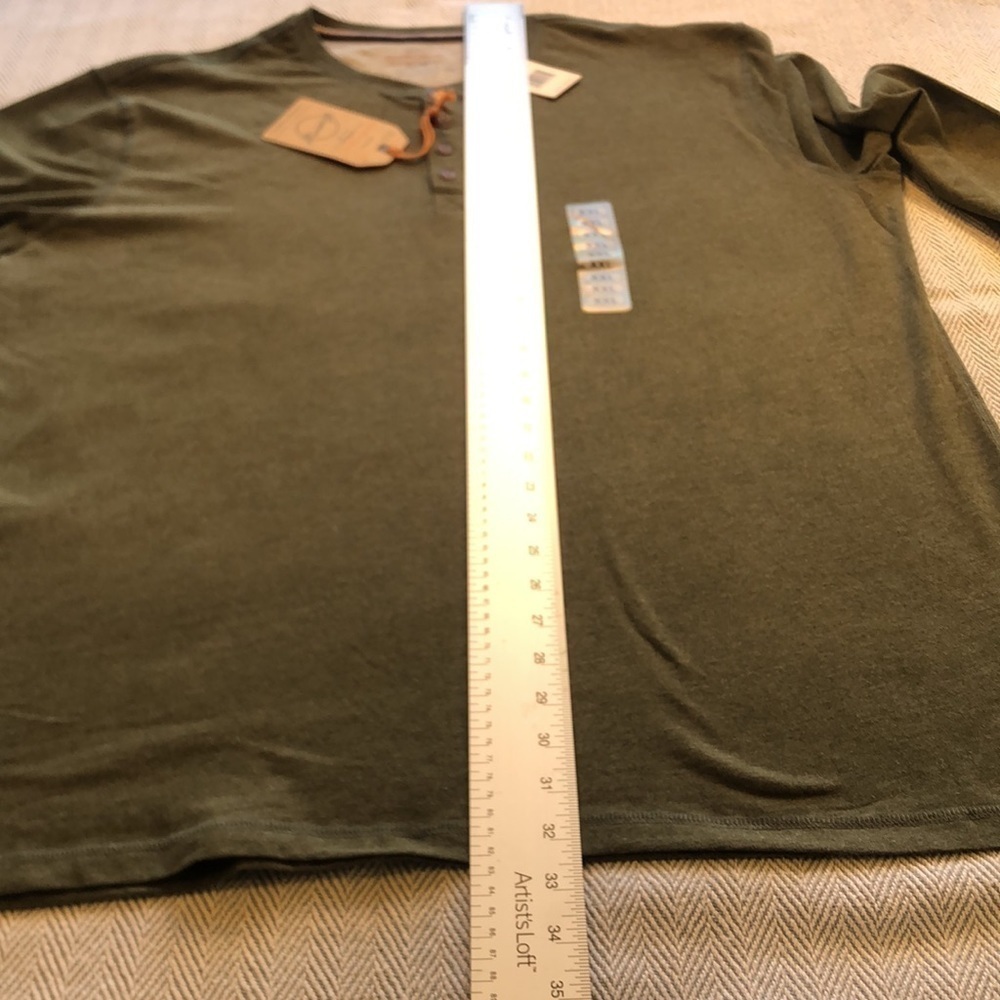 NWT Weatherproof Vintage Henley XXL Soft Pit to Pit ~ 25 1/4" Cotton Blend Soft - Picture 9 of 14